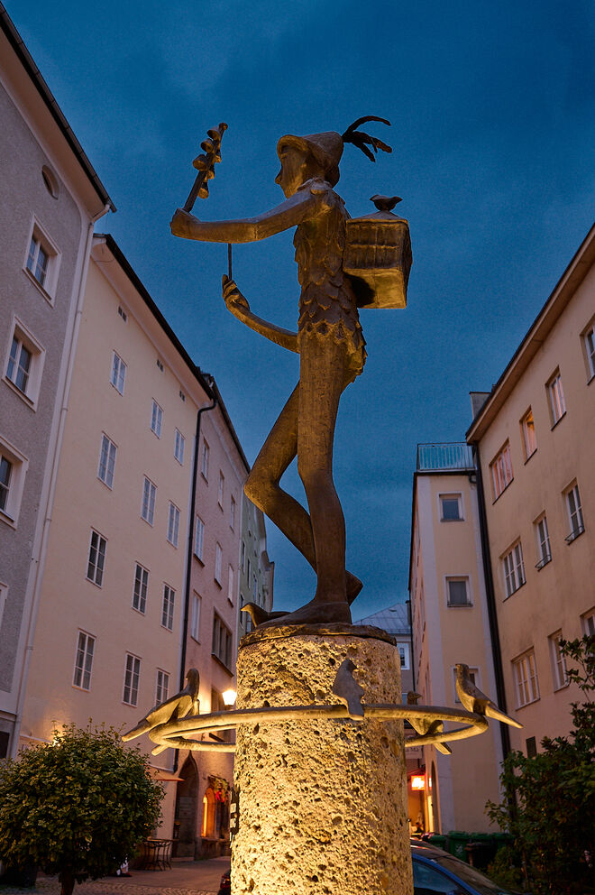 Papageno am Abend