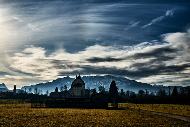 Gewaltige Wolken