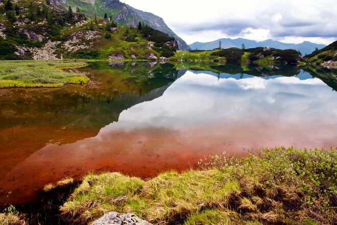 Einsamer Bergsee