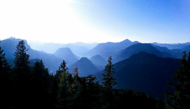 Blaue Berge