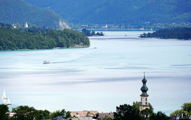 die Türme am Wolfgangsee