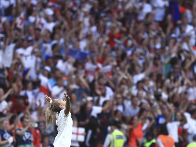Jubelbilder aus dem Wembley-Stadion.