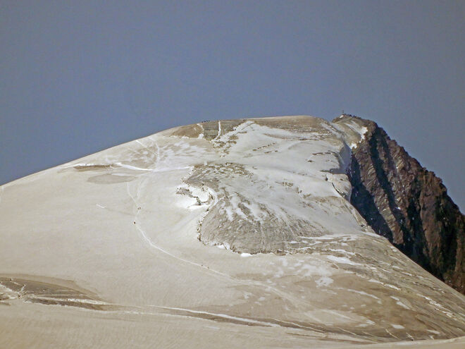 Großvenediger - 3657 m – Gipfelanstieg von der Venedigerscharte