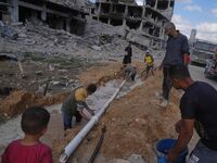 Heimische Hilfsorganisationen schlagen Alarm: "Mehr als 90 Prozent der Gebäude in Gaza sind zerstört"