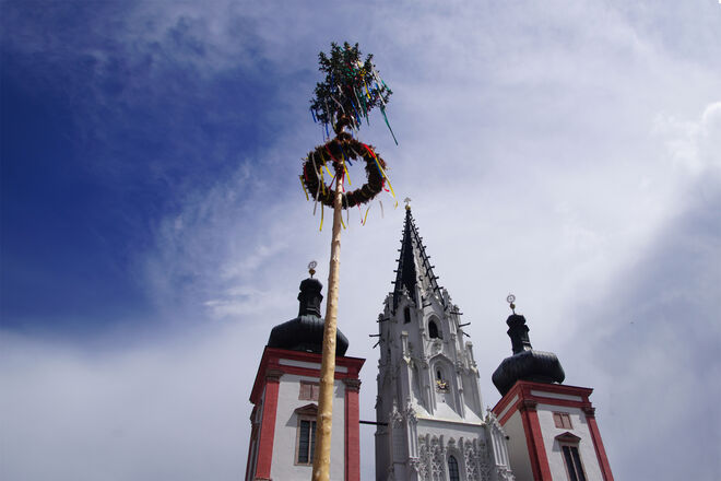Die Richtung ist die gleiche: Himmel