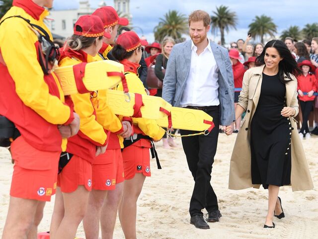 In Melbourne wurde Meghan für die Wahl ihres Schuhwerks noch gelobt: Sie trug Öko-Schuhe