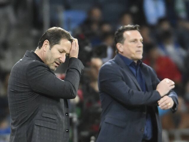 Szenen eines Trainerduells – Franco Foda und Andreas Herzog.