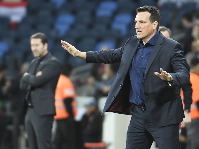 Szenen eines Trainerduells – Franco Foda und Andreas Herzog.