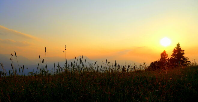 Farben vorm Sonnenuntergang