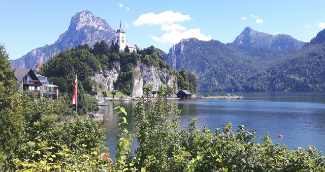 Traunkirchen am schönen Traunsee