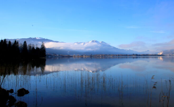 Weihnachtsimpression vom Wolfgangsee