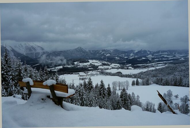 . . . nur mehr Winterfarben . . .