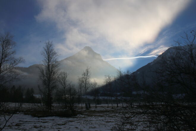 Dezemberlicht und -schatten