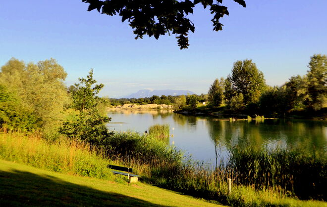Blick zum Untersberg
