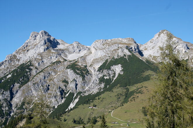 Mein Lieblingsblick vom Eiskogel bis zum Tauernkogel