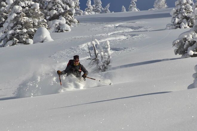 Skifahrer-Traum ...