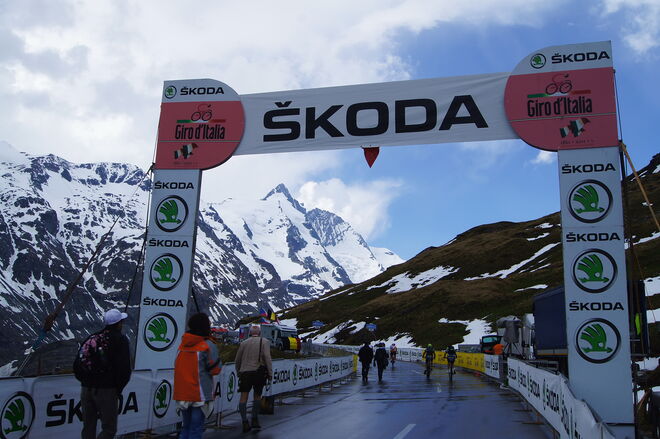 Impressionen vom Giro d` Italia am Großglockner