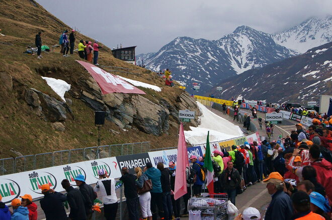 Impressionen vom Giro d` Italia am Großglockner
