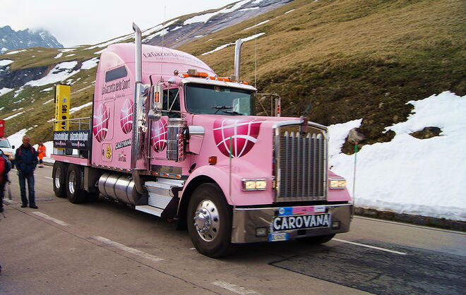 Impressionen vom Giro d` Italia am Großglockner