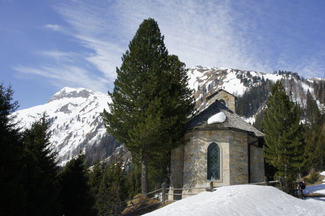 Muritzen-Kapelle noch im Winterschlaf...