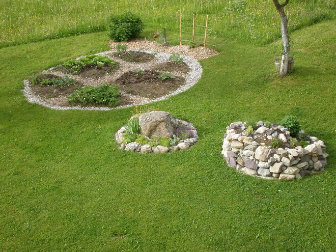 ein rundum runder garten