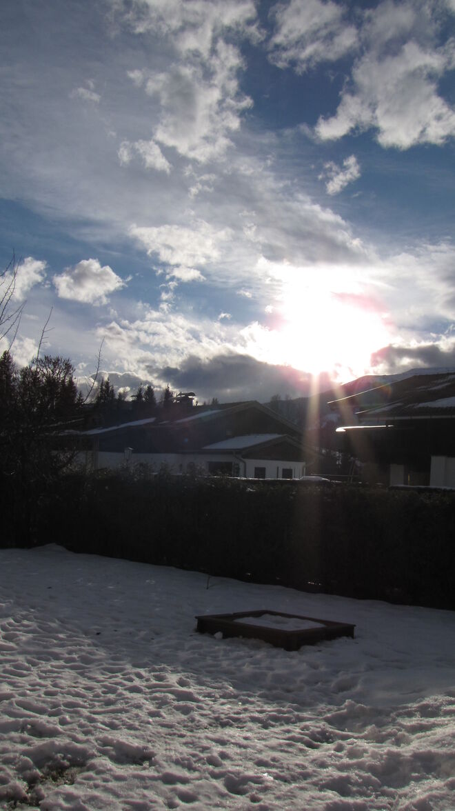 winterliche Sonnenstrahlen