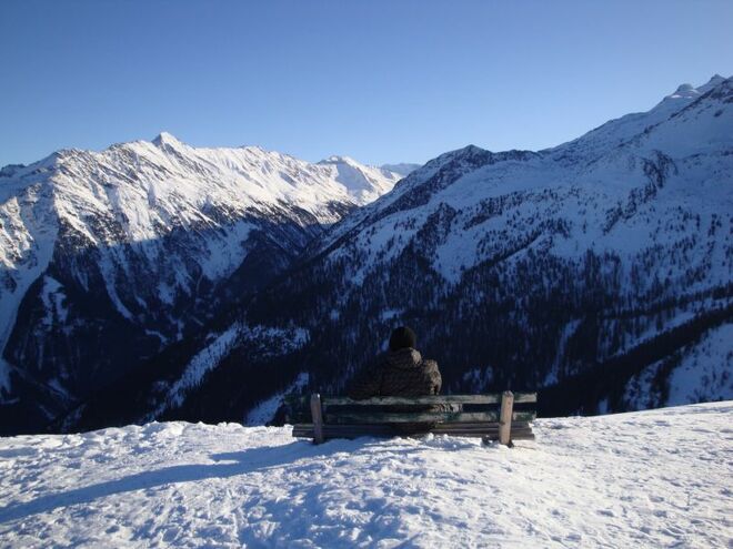 Der Blick ins Tal