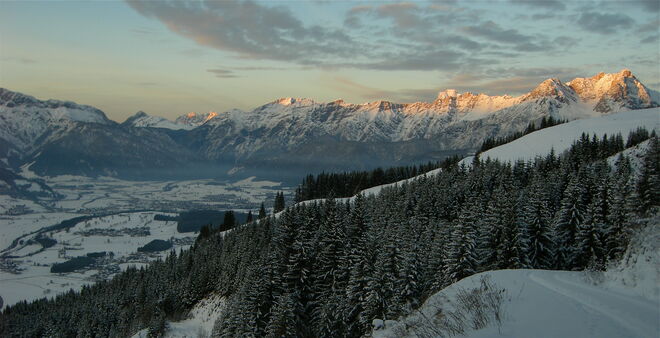 Saalfelden at night