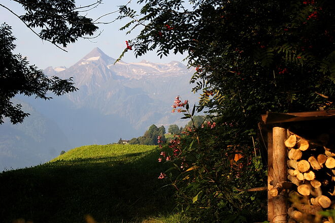 Blick zum Kitzsteinhorn