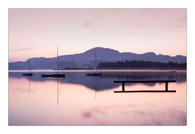 morgens am Obertrumersee ...