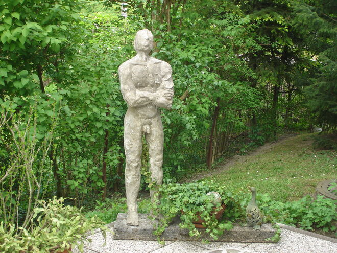 Adam im Garten Eden ...