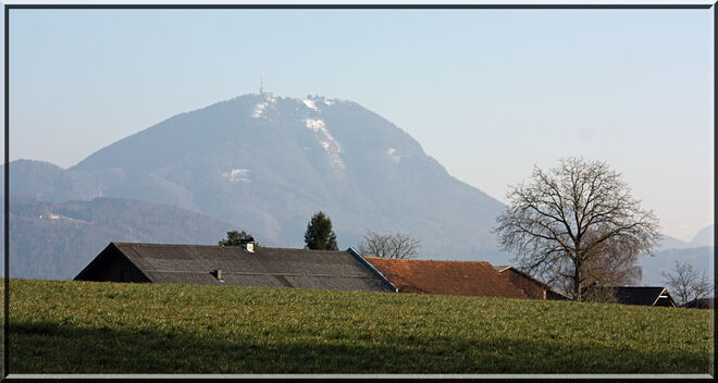 Blick zum Gaisberg