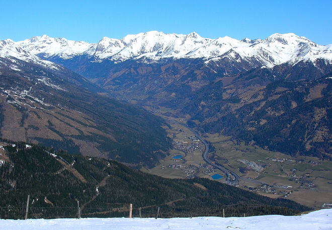 Blick ins Zederhaustal ...