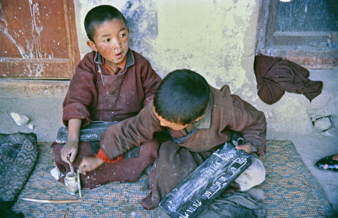 Schulbuam in Ladakh