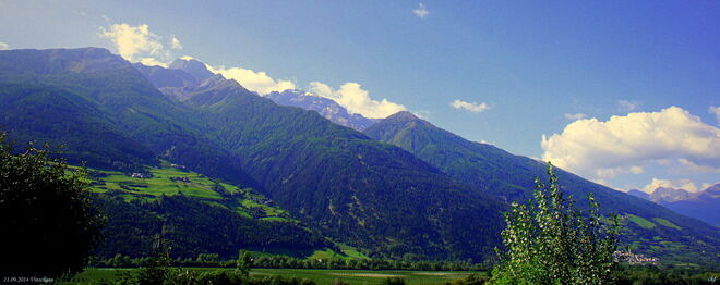 Stau mit Ausblick