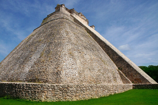 Die Zaubererpyramide in Uxmal