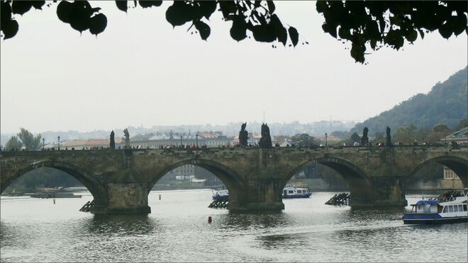 Die berühmte Karlsbrücke