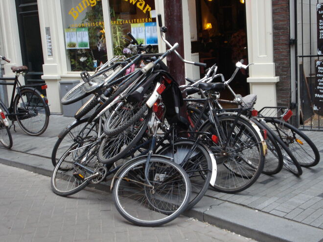 neuer Fahrradständer