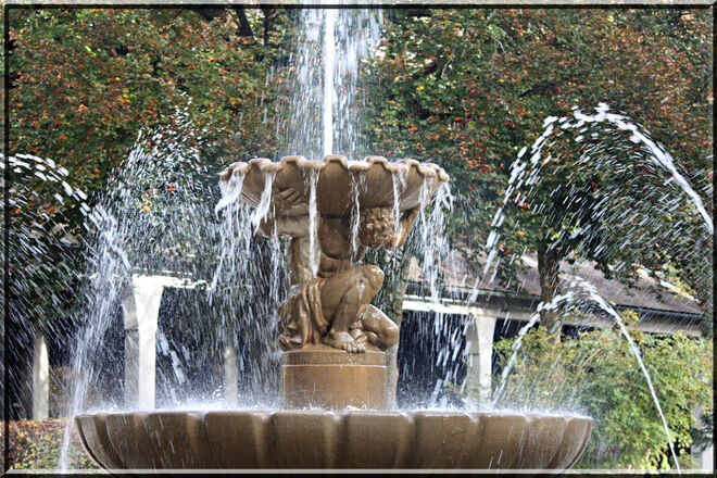 Springbrunnen im Kurgarten