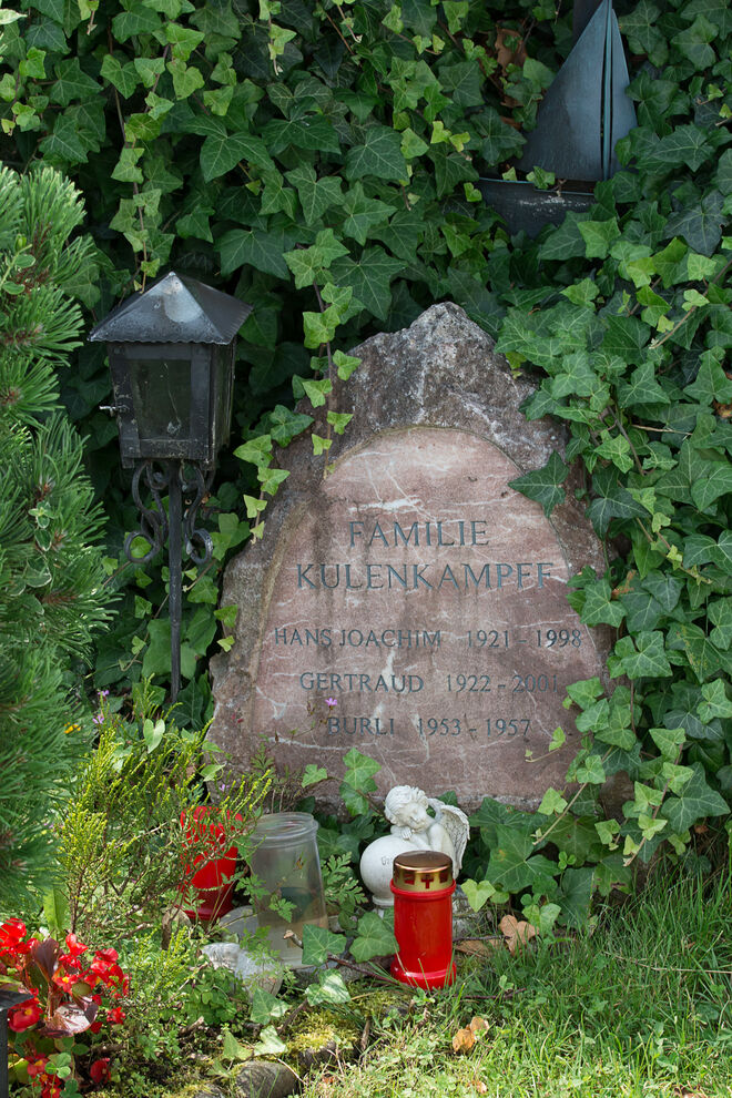 Hans Joachim Kulenkampff - letzte Ruhestätte in Frauenstein, OÖ
