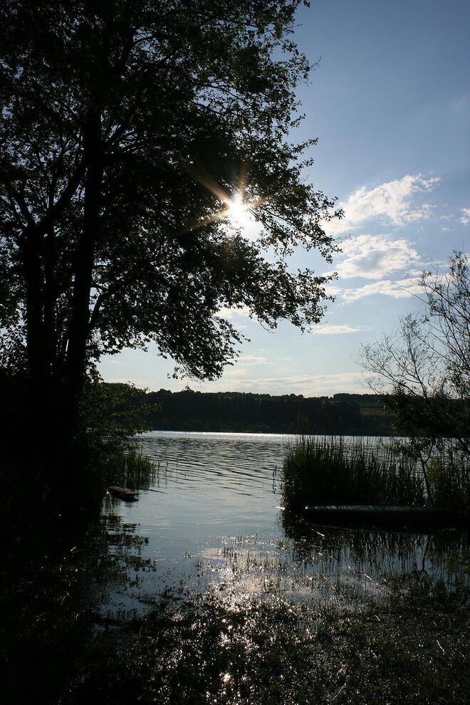 Abendstimmung am Obertrumer See...