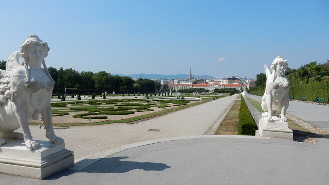 Das Belvedere in Wien