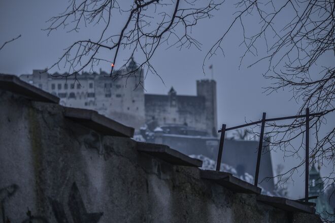 hohensalzburg im herbst