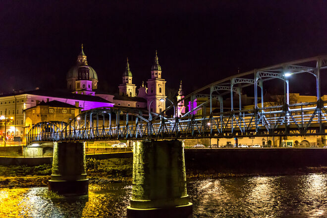 Salzburg bei Nacht
