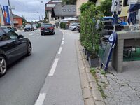 Nach Kritik an zu schmalen Gehsteigen: Land erteilt Absage zur Verbreiterung in der Linzer Bundesstraße