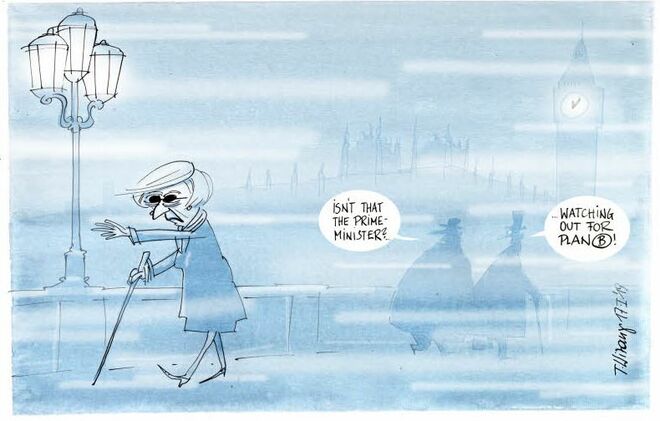 London im Nebel . . .