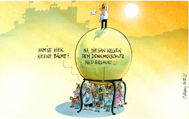 In Schönheit schwitzen …