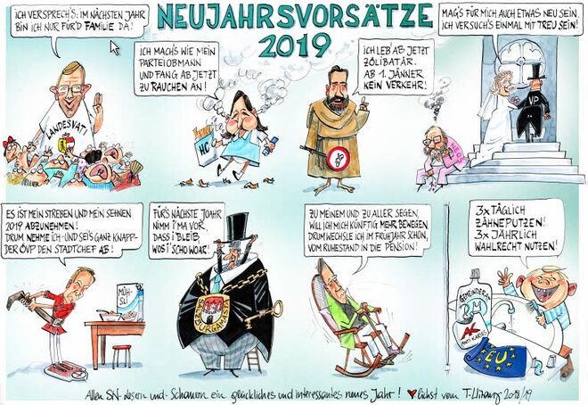 Neujahrsvorsätze 2019