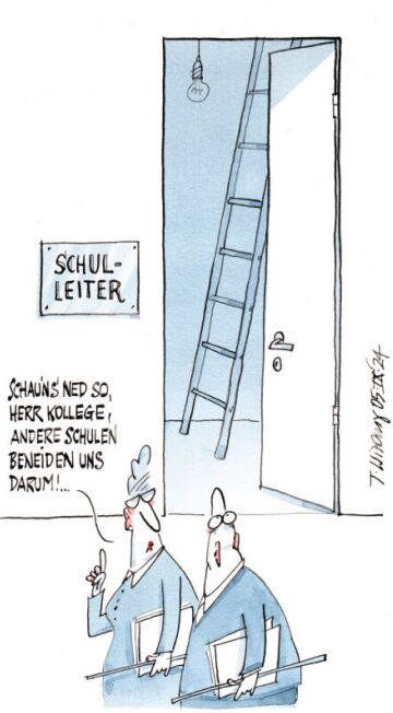 Man wird bescheiden …