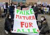 Zwei Salzburger Schulen "streikten" für mildere Matura